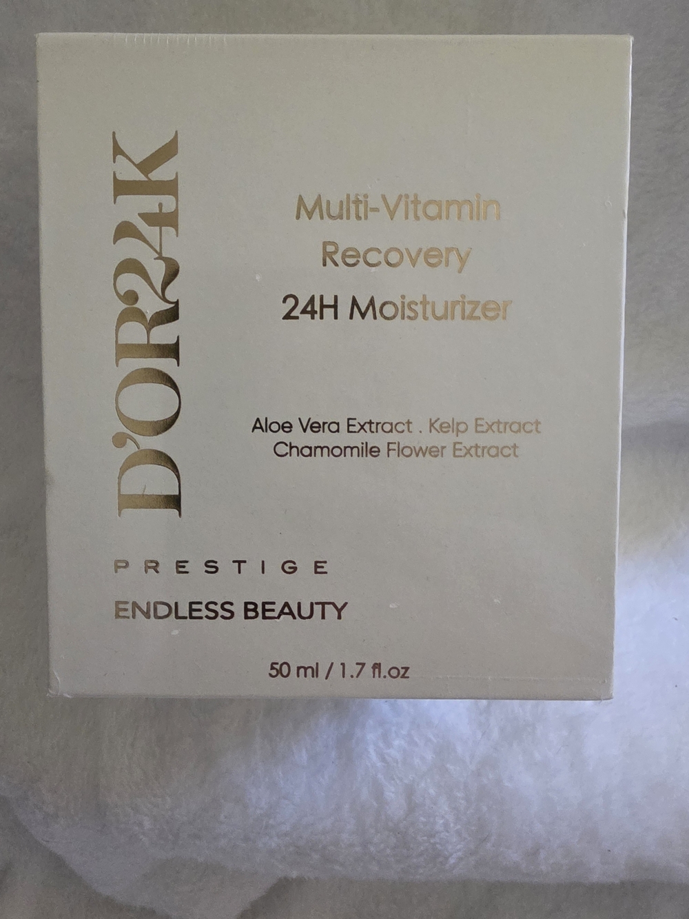 D'Or24k Prestige Multi-Vitamin Recovery 24H Moisturizer - Cream